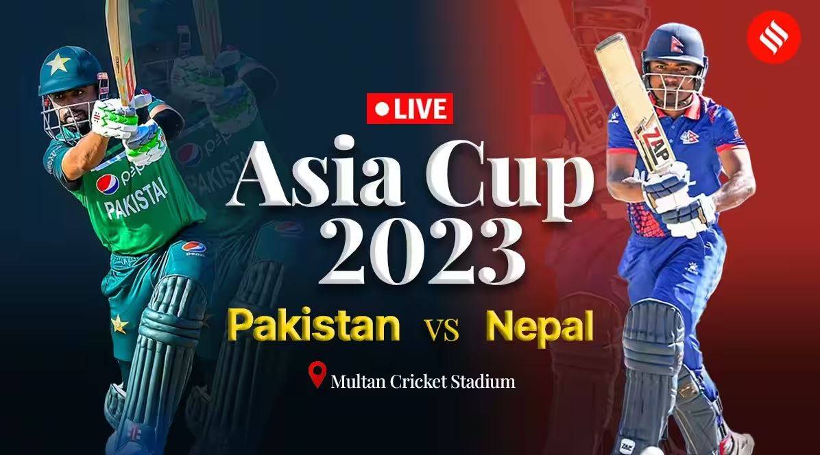 pak vs nepal asia cup 2023 live cricket